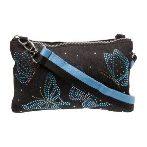 🚨FINAL PRICE 🚨NWOT! Brighton VIP Butterfly Sparkle Crossbody Bag, Denim Blue